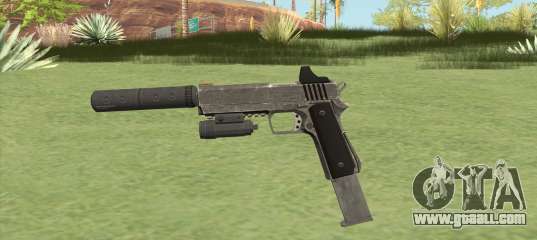 Heavy Pistol GTA V (Platinum) Full Attachments for GTA San Andreas