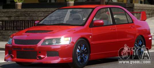 Mitsubishi Lancer Tuned for GTA 4