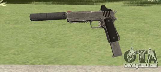 Heavy Pistol GTA V (Platinum) Suppressor V2 for GTA San Andreas