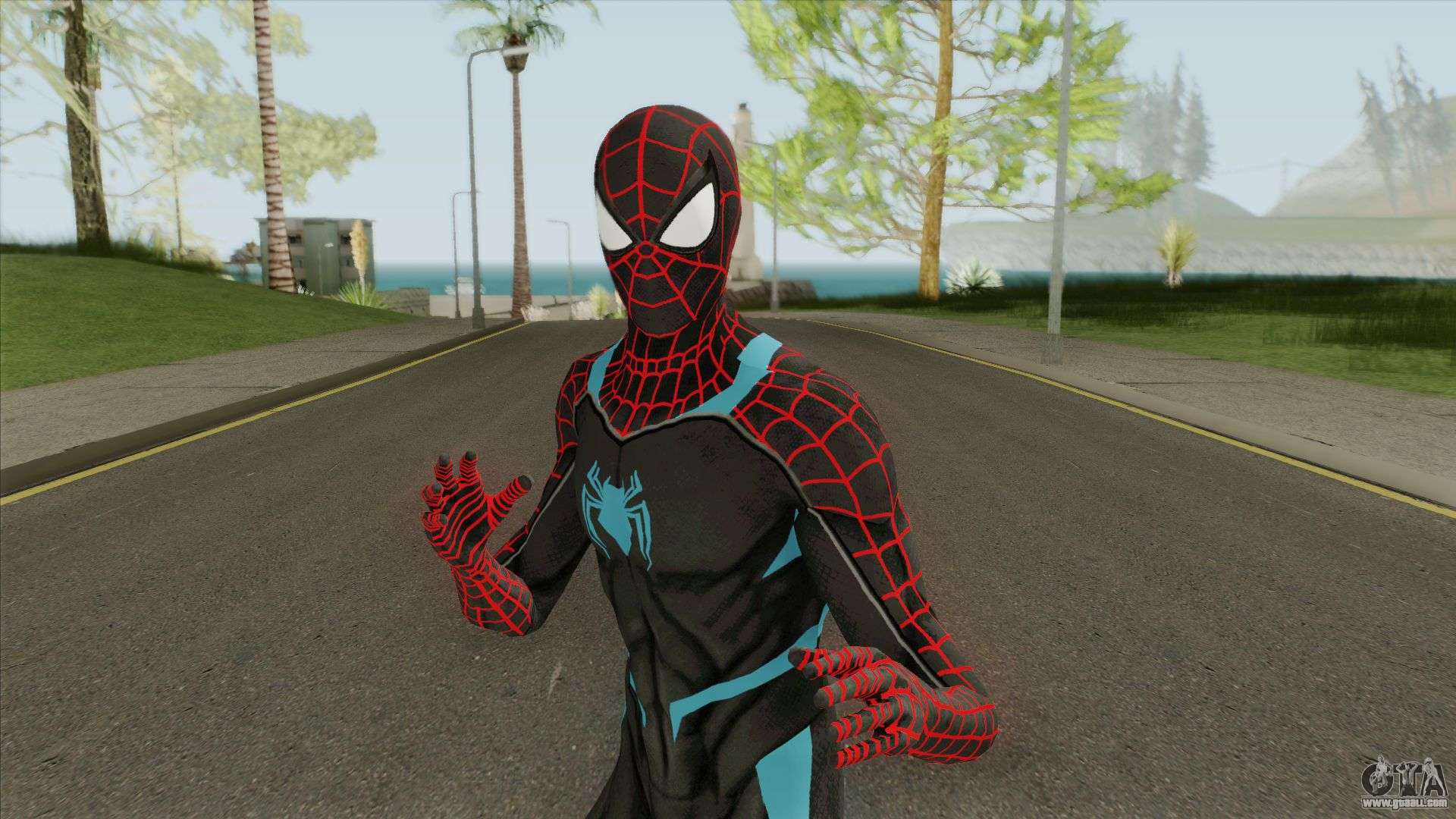 Spider-Man (Secret War Suit) for GTA San Andreas