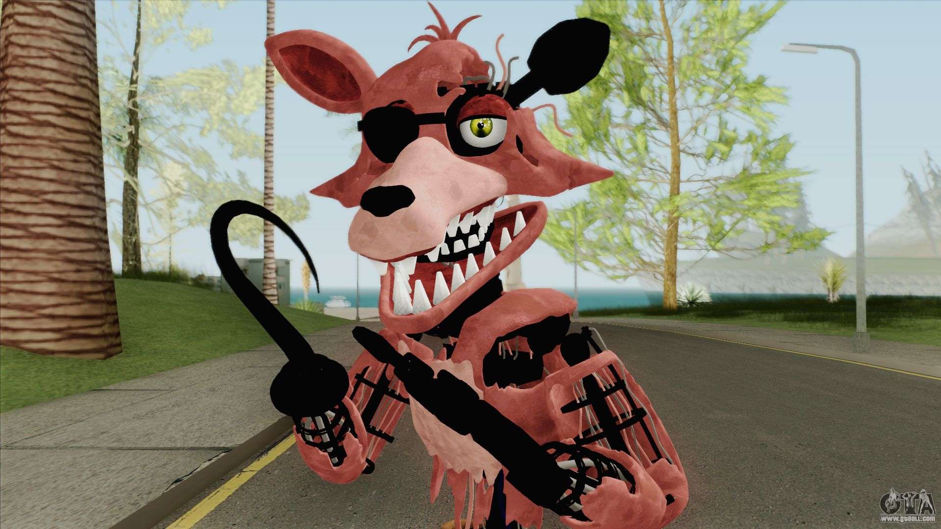 Withered Freddy (FNAF 2) para GTA San Andreas