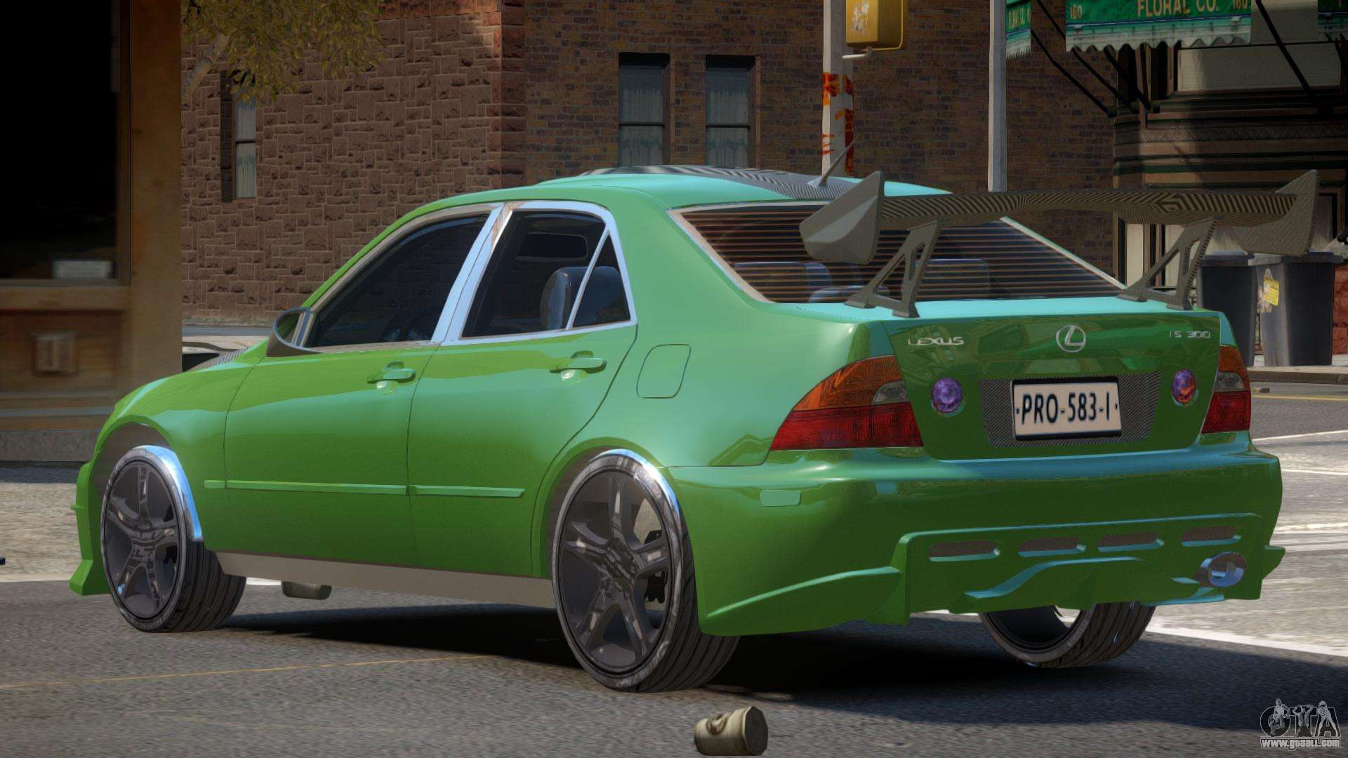 Feast your eyes on a beautifully executed mod Lexus IS 300 Tuning for GTA 4...