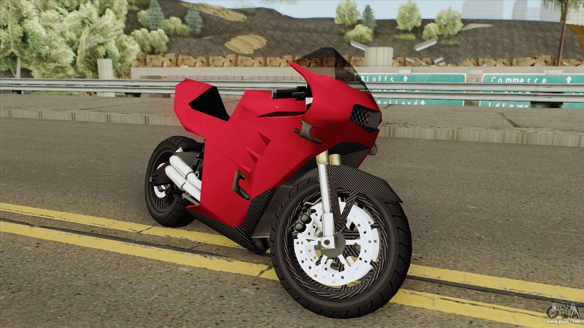 NRG-500 (Project Bikes) para GTA San Andreas