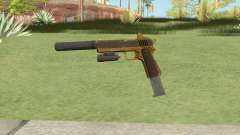 Heavy Pistol GTA V (Gold) Full Attachments