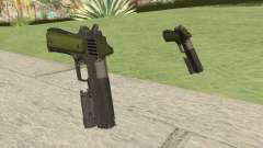 Heavy Pistol GTA V (Green) Flashlight V1 for GTA San Andreas