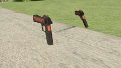 Heavy Pistol GTA V (Orange) Base V1 for GTA San Andreas