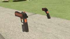 Heavy Pistol GTA V (Orange) Flashlight V1 for GTA San Andreas