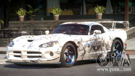 Dodge Viper SRT Drift PJ5 for GTA 4