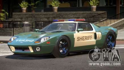 Ford GT1000 Police V1.2 for GTA 4