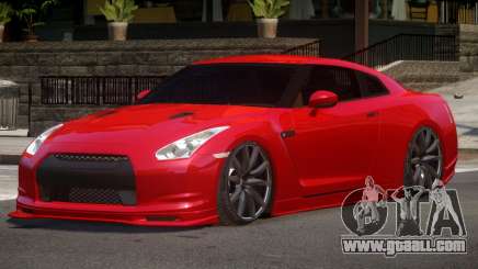 Nissan GT-R Tuned for GTA 4