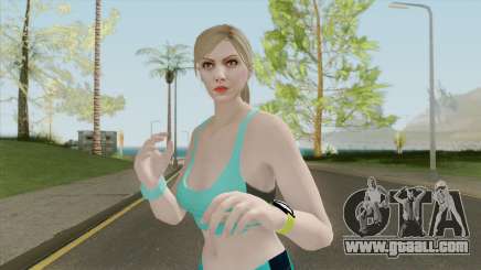 Random Female (Gym Suit) V3 GTA Online for GTA San Andreas