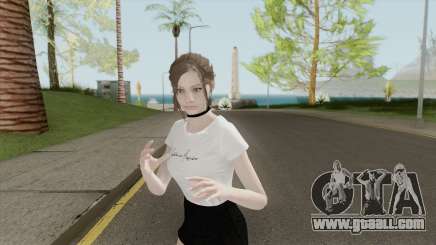 Claire Casual (Mini Skirt) for GTA San Andreas