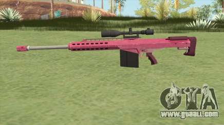 Heavy Sniper GTA V (Pink) V1 for GTA San Andreas