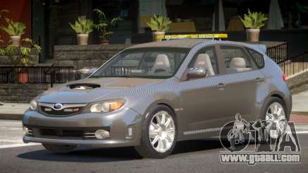 Subaru Impreza WRX Police V1.0 for GTA 4