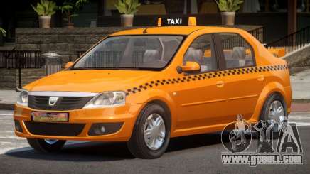 Dacia Logan Taxi V1.0 for GTA 4