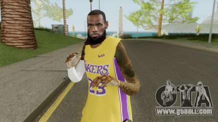 Lebron James (Lakers) for GTA San Andreas