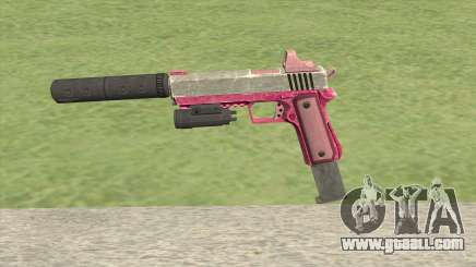 Heavy Pistol GTA V (Pink) Full Attachments for GTA San Andreas