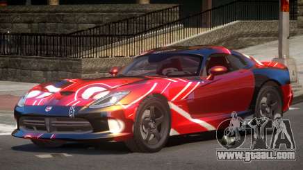 Dodge Viper SRT GTS PJ2 for GTA 4
