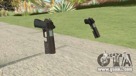 Heavy Pistol GTA V (OG Black) Flashlight V1 for GTA San Andreas