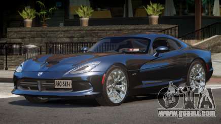 Dodge Viper GTS Edit for GTA 4