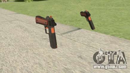 Heavy Pistol GTA V (Orange) Base V1 for GTA San Andreas