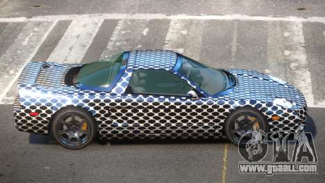 Acura NSX GT PJ3 for GTA 4