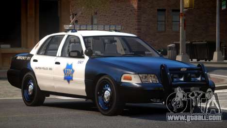 Ford Crown Victoria CR Police for GTA 4