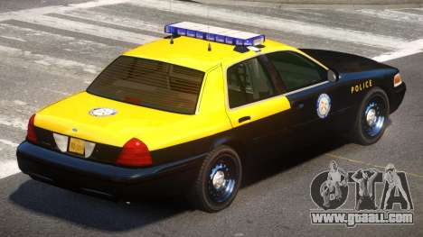Ford Crown Victoria Florida Police for GTA 4