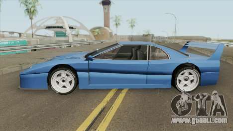 Turismo F40-GT (BlueRay) for GTA San Andreas
