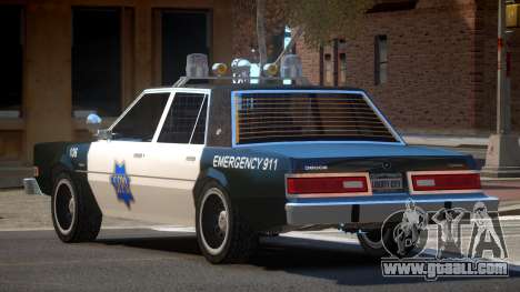 Dodge Diplomat Police V1.5 for GTA 4