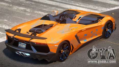 Lamborghini Aventador Spider SR PJ4 for GTA 4