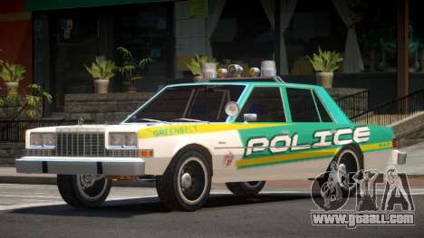 Dodge Diplomat Police V1.4 for GTA 4