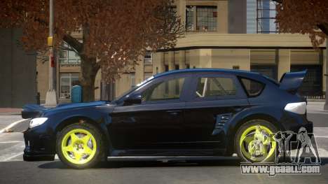 Subaru Impreza WRX STI V8 for GTA 4