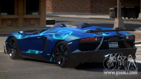 Lamborghini Aventador Spider SR PJ2 for GTA 4