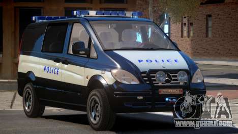 Mercedes Benz Vito Police for GTA 4