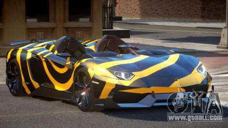 Lamborghini Aventador Spider SR PJ5 for GTA 4