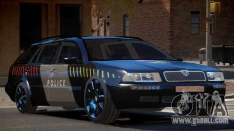 Skoda Octavia LS Police for GTA 4