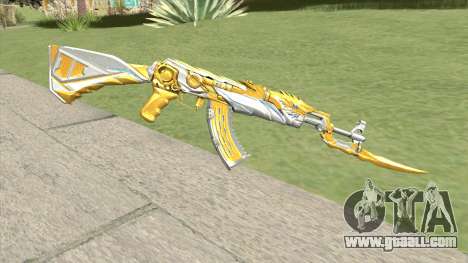 AK-47 (Knife Iron Beast) for GTA San Andreas