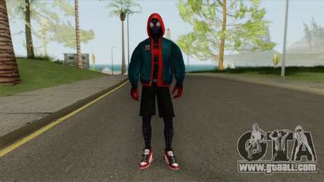 Spider-Man (Miles Morales) V3 for GTA San Andreas