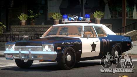 1975 Dodge Monaco Police V1.2 for GTA 4