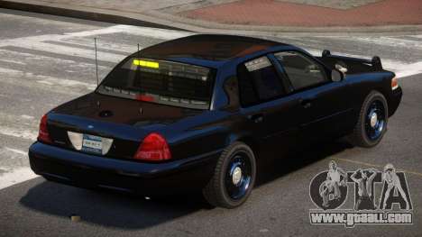 Ford Crown Victoria BE Police V1.1 for GTA 4