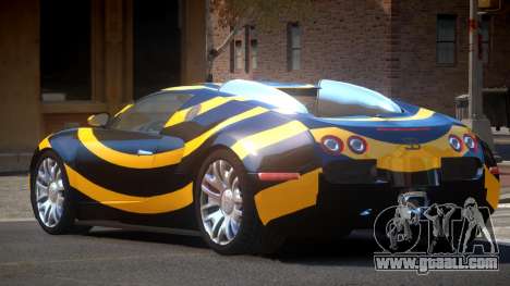 Bugatti Veyron DTI PJ3 for GTA 4