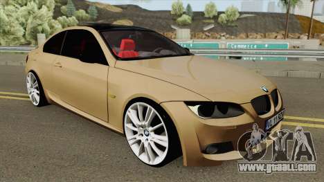 BMW E92 335D M-Tech 2010 for GTA San Andreas