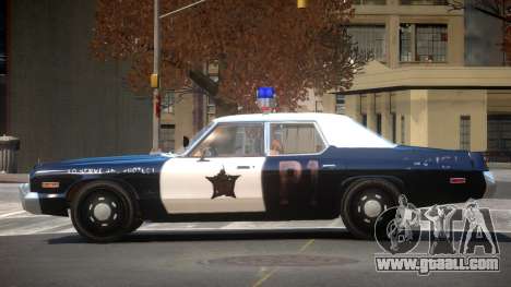 1975 Dodge Monaco Police V1.2 for GTA 4