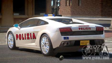 Lambo Gallardo SR Police for GTA 4