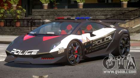 Lamborghini SE Police V1.1 for GTA 4