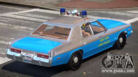 1975 Dodge Monaco Police V1.3 for GTA 4