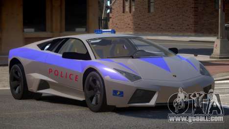 Lamborghini Reventon Police for GTA 4