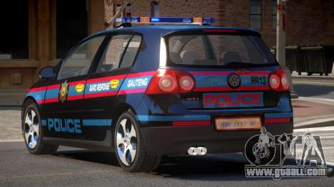 Volkswagen Golf V Police for GTA 4