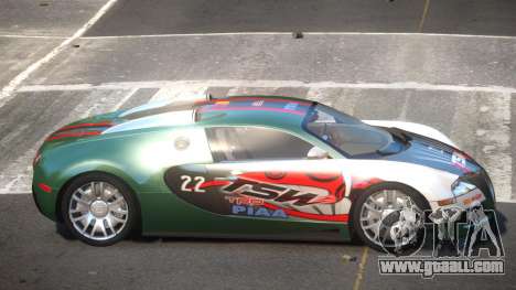 Bugatti Veyron DTI PJ7 for GTA 4